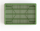 Ящик универсальный пищевой лёгкий, большая перфорация (600х400х259) - фото 3 предпросмотра