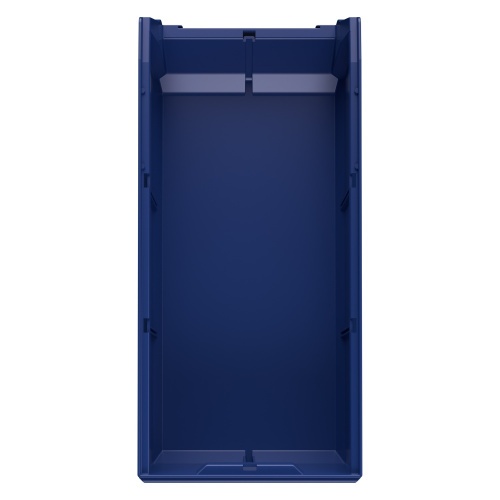 Складской лоток Logic Store 500х225х150 мм iPlast синий индиго с отверстиями для перегородок N1 (12.405.1)