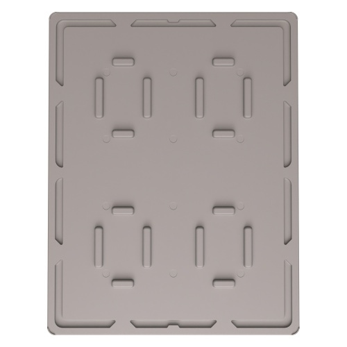 Крышка разборного контейнера Polybox 1450х1150х60 мм iPlast серая NEW (05.022)