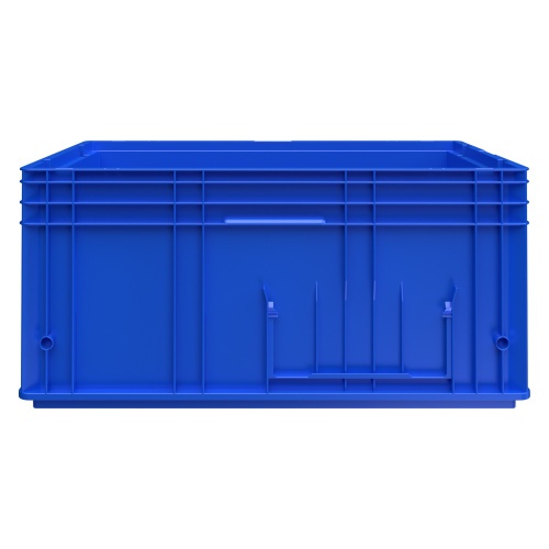 Ящик RL-KLT 6280 594х396х280 мм iPlast голубой с дренажными отверстиями в дне Ящик RL-KLT 6280 594х396х280 мм iPlast голубой с дренажными отверстиями в дне
