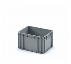Пластиковый ящик 400х300х220 (ЕС-4322) с усиленным дном - фото 1 предпросмотра