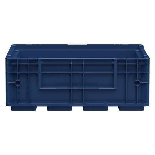 Ящик R-KLT 4315 396х297х147,5 мм iPlast синий индиго с усиленным дном