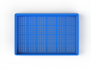 Ящик полимерный для полуфабрикатов перфорированный (600х400х75) - фото 3 предпросмотра
