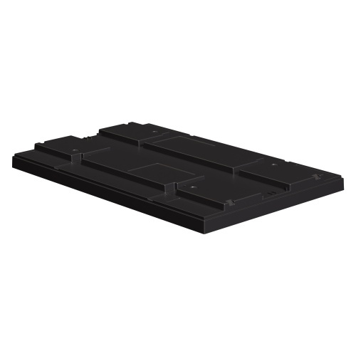 Крышка пластиковая BL 1200х800х50 мм iPlast чёрная N1 (05.016.1)