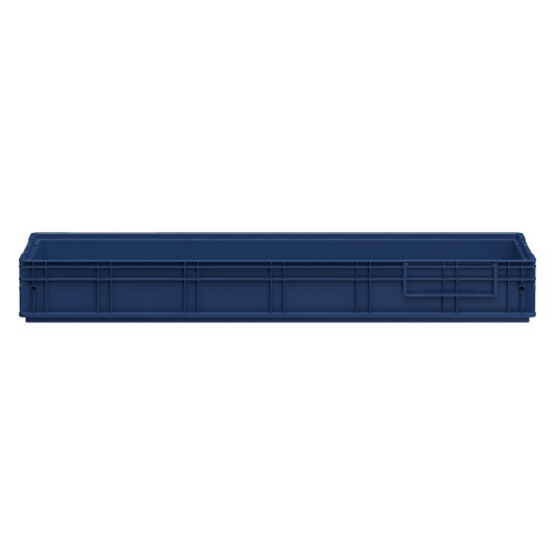Ящик R-KLT 12415 1194x396x147,5 мм iPlast синий индиго со сплошными стенками и дном Ящик R-KLT 12415 1194x396x147,5 мм iPlast синий индиго со сплошными стенками и дном
