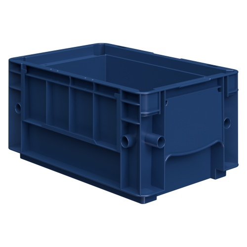 Ящик R-KLT 3215 297х198х147,5 мм iPlast синий индиго с усиленным дном