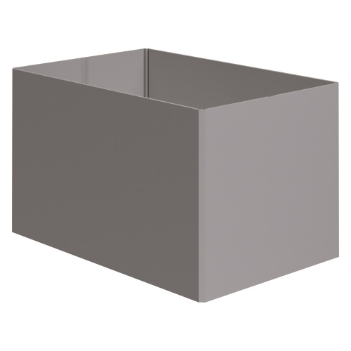 Стенка контейнера СПП 1190x790x700 мм iPlast PolyBox серая