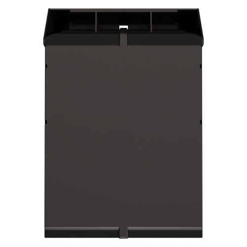 Складской лоток Logic Store 350x225x200 мм iPlast чёрный ЭКО с отверстиями для продольной перегородки Складской лоток Logic Store 350x225x200 мм iPlast чёрный ЭКО с отверстиями для продольной перегородки