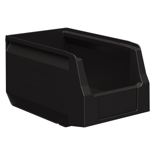 Складской лоток Logic Store 250х150х130 мм iPlast чёрный ЭКО N1 (12.402.1) Складской лоток Logic Store 250х150х130 мм iPlast чёрный ЭКО N1 (12.402.1)