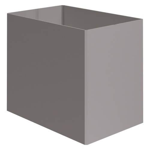 Стенка контейнера СПП 1190x790x1000 мм iPlast PolyBox серая