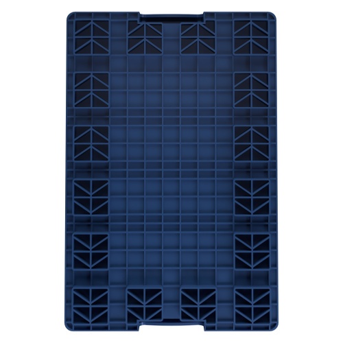 Ящик R-KLT 6415 594х396х147,5 мм iPlast синий индиго с усиленным дном