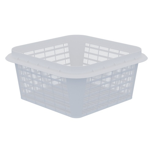 Контейнер сетчатый 340x340x145 мм iPlast белый для куботейнера