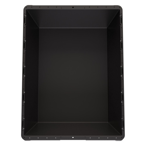 Вкладываемый контейнер INSTORE KV-8632 800x600x320 мм iPlast чёрный со сплошным дном Вкладываемый контейнер INSTORE KV-8632 800x600x320 мм iPlast чёрный со сплошным дном