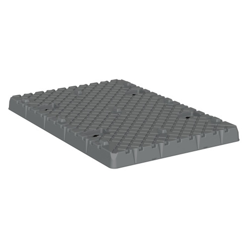 Крышка пластиковая 1220x820x90 мм iPlast серая для разборного контейнера TwinSheet