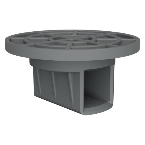 Фиксатор iPlast серый для труб усиления разборного контейнера PolyBox