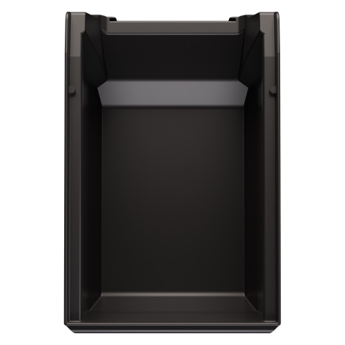 Складской лоток Logic Store 250х150х130 мм iPlast чёрный ЭКО N2 (12.402.2)