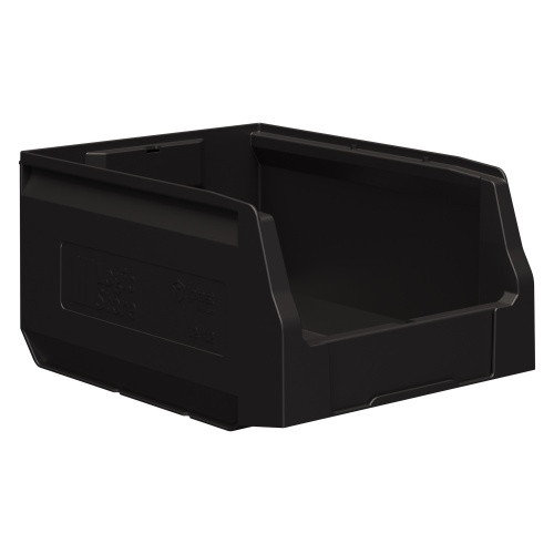 Складской лоток Logic Store 300x225x150 мм iPlast чёрный ЭКО Складской лоток Logic Store 300x225x150 мм iPlast чёрный ЭКО