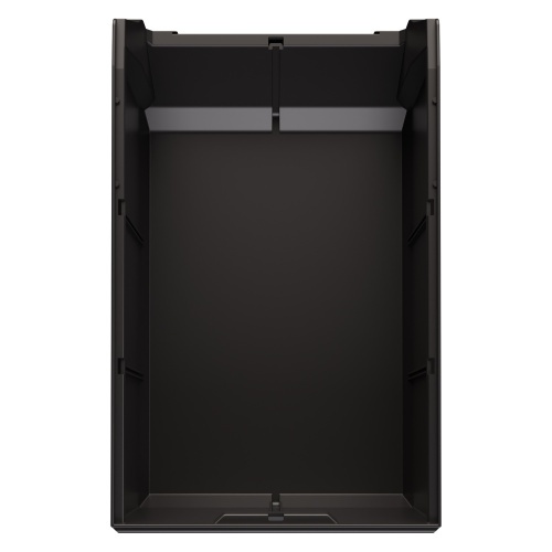 Складской лоток Logic Store 500х300х200 мм iPlast чёрный ЭКО с отверстиями для перегородок N1 (12.406.1) Складской лоток Logic Store 500х300х200 мм iPlast чёрный ЭКО с отверстиями для перегородок N1 (12.406.1)