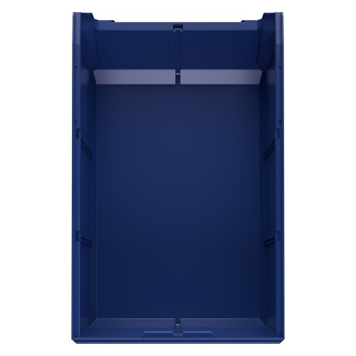 Складской лоток Logic Store 500х300х200 мм iPlast синий с отверстиями для перегородок Складской лоток Logic Store 500х300х200 мм iPlast синий с отверстиями для перегородок