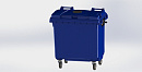 Евроконтейнер для мусора 770 л - фото 5 предпросмотра