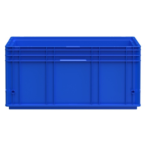 Ящик RL-KLT 6280 594х396х280 мм iPlast голубой с дренажными отверстиями в дне