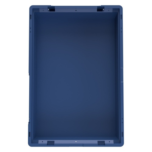 Ящик R-KLT 6415 594х396х147,5 мм iPlast синий индиго с усиленным дном