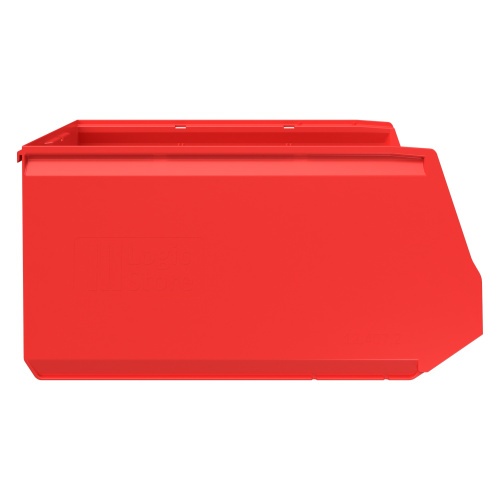 Складской лоток Logic Store 500х300х250 мм iPlast красный с отверстиями для перегородок N2 (12.407.2)