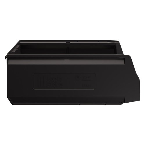 Складской лоток Logic Store 400x225x150 мм iPlast чёрный ЭКО Складской лоток Logic Store 400x225x150 мм iPlast чёрный ЭКО