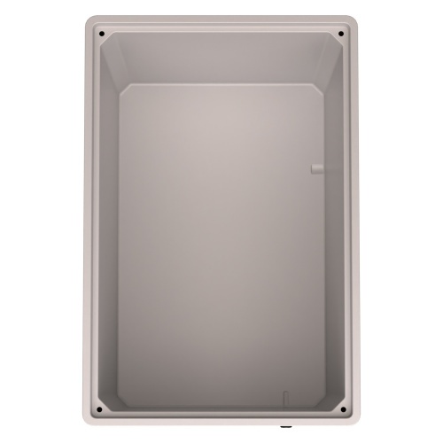 Большой контейнер 1200х800х800 мм iPlast iBOX светло-серый со сплош. стенками и дном на ножках с пробкой 1 дюйм Большой контейнер 1200х800х800 мм iPlast iBOX светло-серый со сплош. стенками и дном на ножках с пробкой 1 дюйм