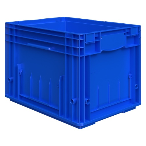Ящик RL-KLT 4280 396x297x280 мм iPlast голубой c дренажными отверстиями в дне Ящик RL-KLT 4280 396x297x280 мм iPlast голубой c дренажными отверстиями в дне