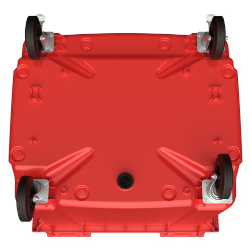Мусорный контейнер 1100 л iPlast красный 4-колёсный с красной крышкой N1 (20.807.1) Мусорный контейнер 1100 л iPlast красный 4-колёсный с красной крышкой N1 (20.807.1)