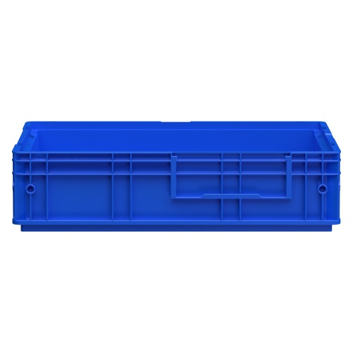 Ящик RL-KLT 6147 594х396х147,5 мм iPlast голубой с дренажными отверстиями в дне