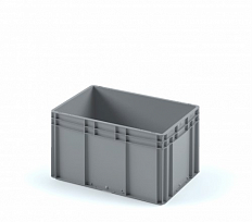 Пластиковый ящик 600х400х320 (ЕС-6432) с усиленным дном - фото 1 предпросмотра