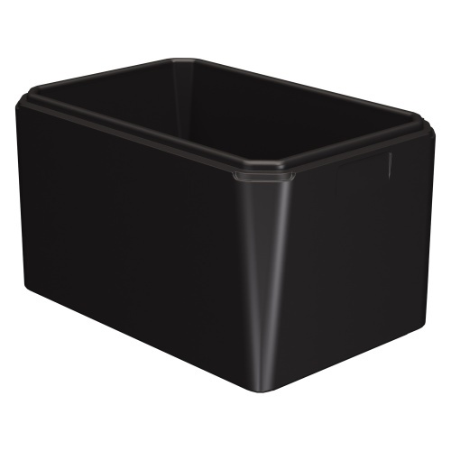 Термовкладыш 530х335х300 мм iPlast чёрный для контейнера 12.359F
