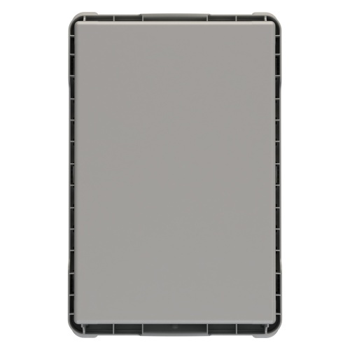 Вкладываемый контейнер INSTORE KV-6442.1 600х398х420 мм iPlast серый со сплошным дном и распашной крышкой Вкладываемый контейнер INSTORE KV-6442.1 600х398х420 мм iPlast серый со сплошным дном и распашной крышкой