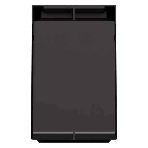 Складской лоток Logic Store 165х100х75 мм iPlast чёрный ЭКО N2 (12.401.2)