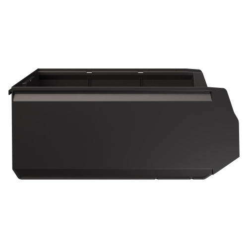 Складской лоток Logic Store 500х300х200 мм iPlast чёрный ЭКО с отверстиями для перегородок N2 (12.406.2) Складской лоток Logic Store 500х300х200 мм iPlast чёрный ЭКО с отверстиями для перегородок N2 (12.406.2)