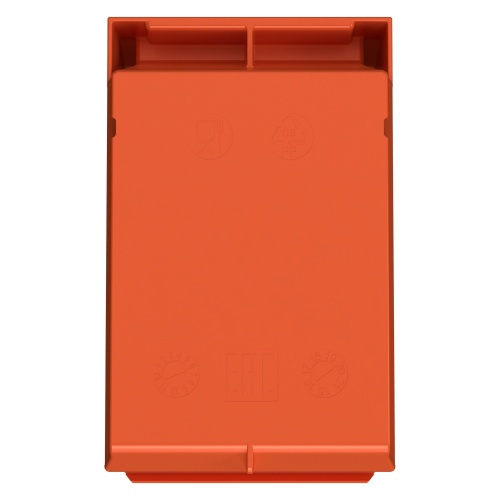 Складской лоток Logic Store 165x100x75 мм iPlast оранжевый